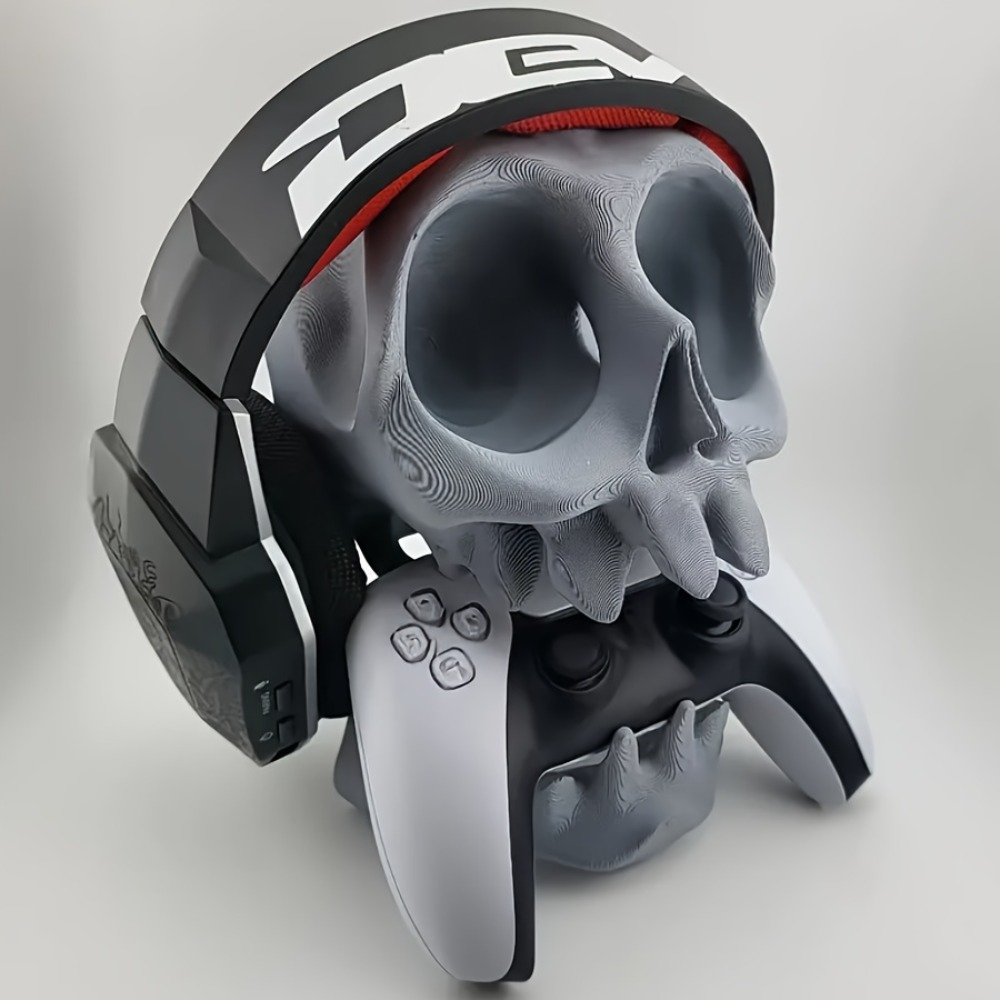 Gaming Accessories For Room - Подставка для контроллера в форме черепа,