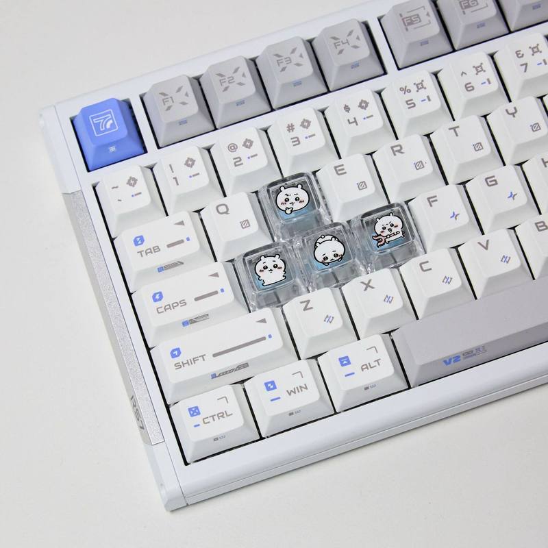 Gaming Accessories For Room - Набор из 4 прозрачных кастомных кейкапов