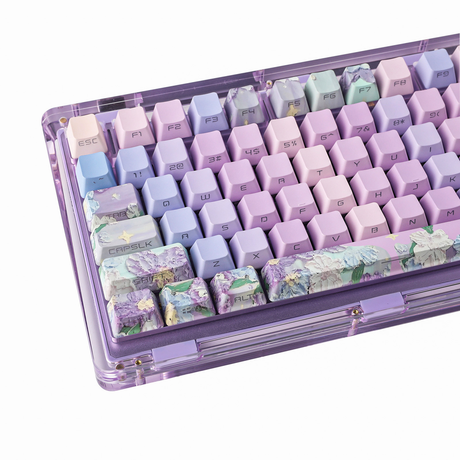 Набор фиолетовых колпачков Kii – обзор и цена Gaming Accessories Aesthetic