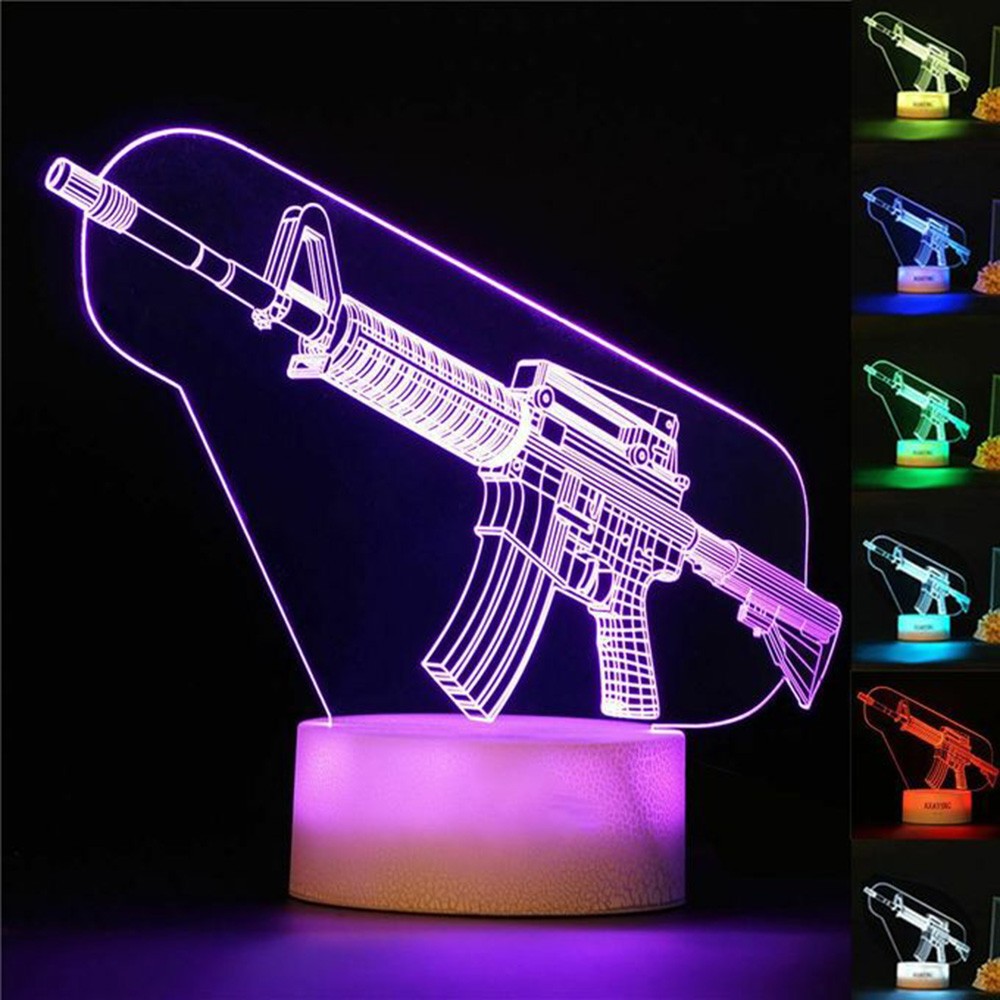 Игровая винтовка 3d светодиодн – обзор и цена Accessories For Your Gaming Room
