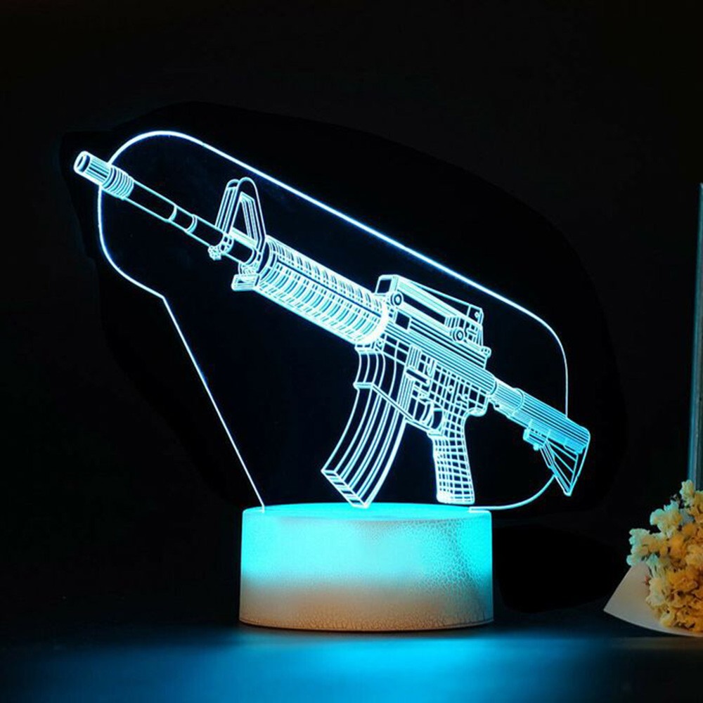 Игровая винтовка 3d светодиодн – обзор и цена Accessories For Your Gaming Room
